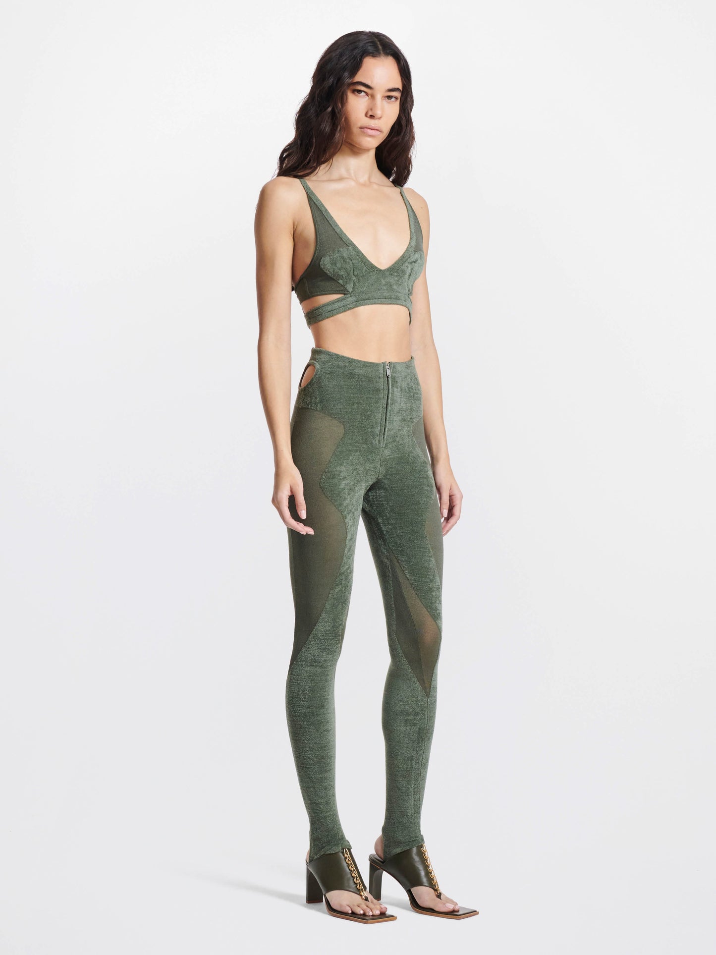 CHENILLE INTARSIA PANT