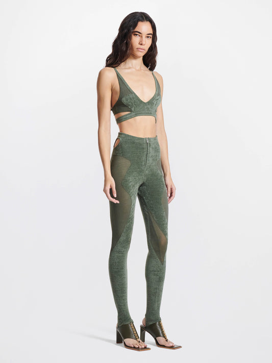 CHENILLE INTARSIA PANT