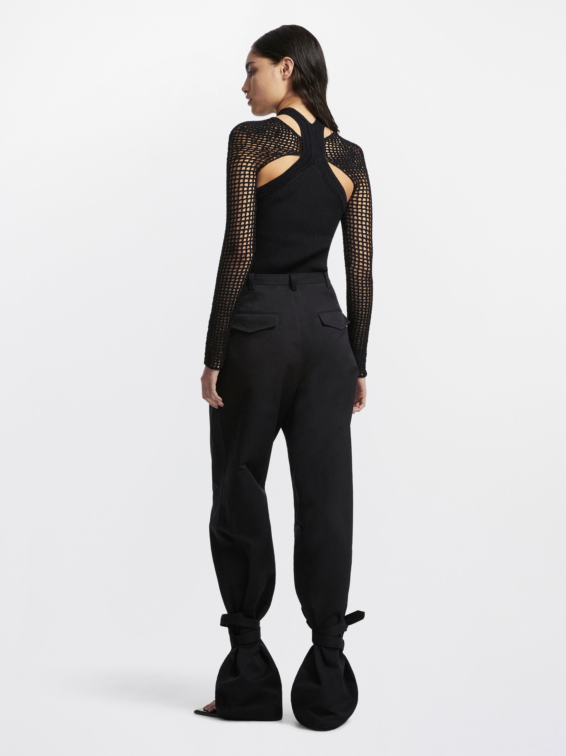 BELTED BLOUSON PANT