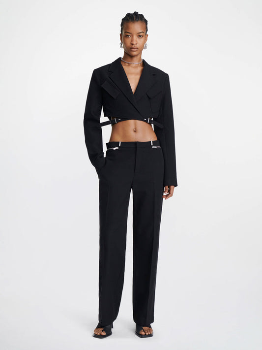 CLASSIC TAILORED ZIP TROUSER