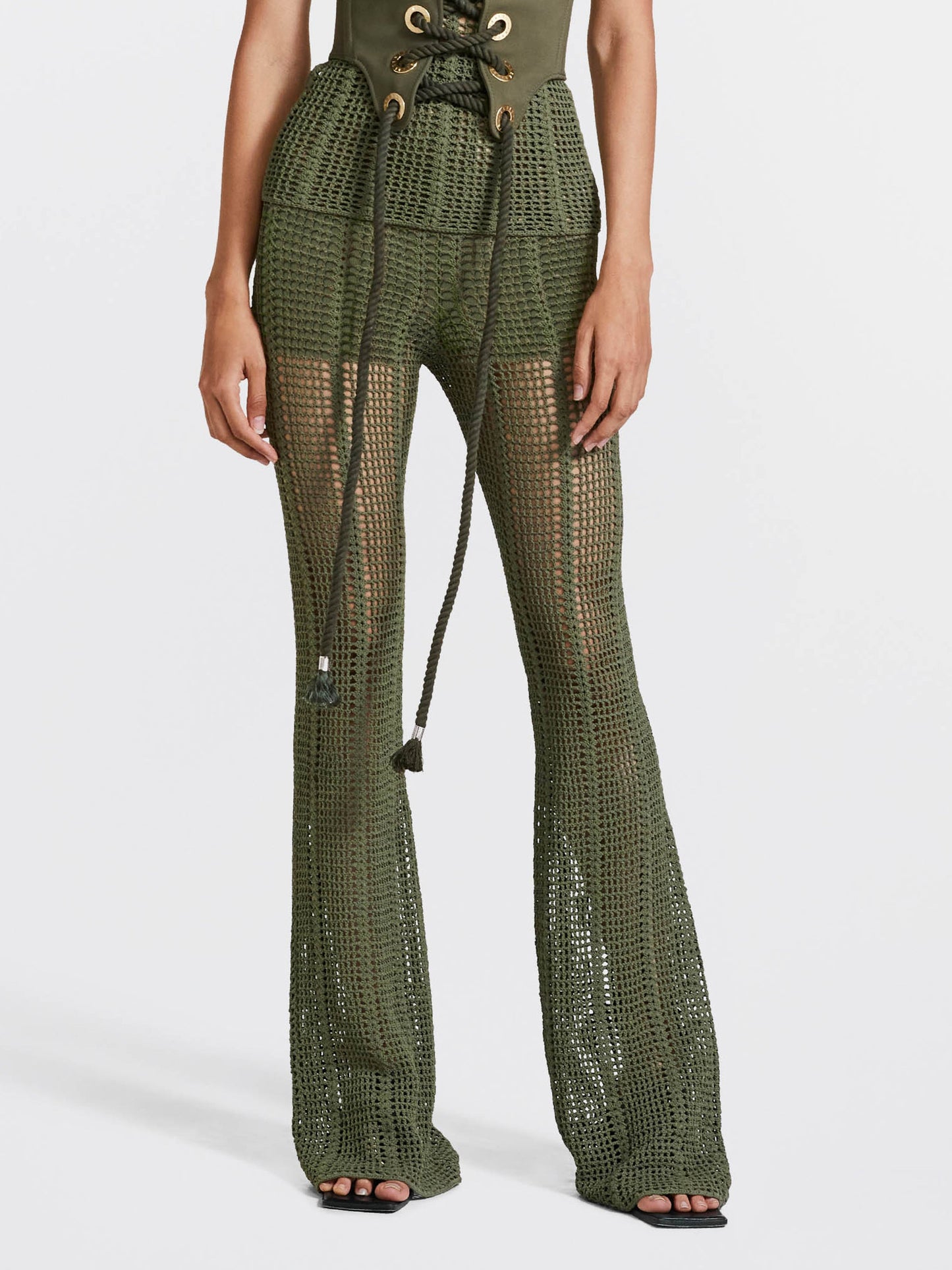 OPEN CROCHET PANT