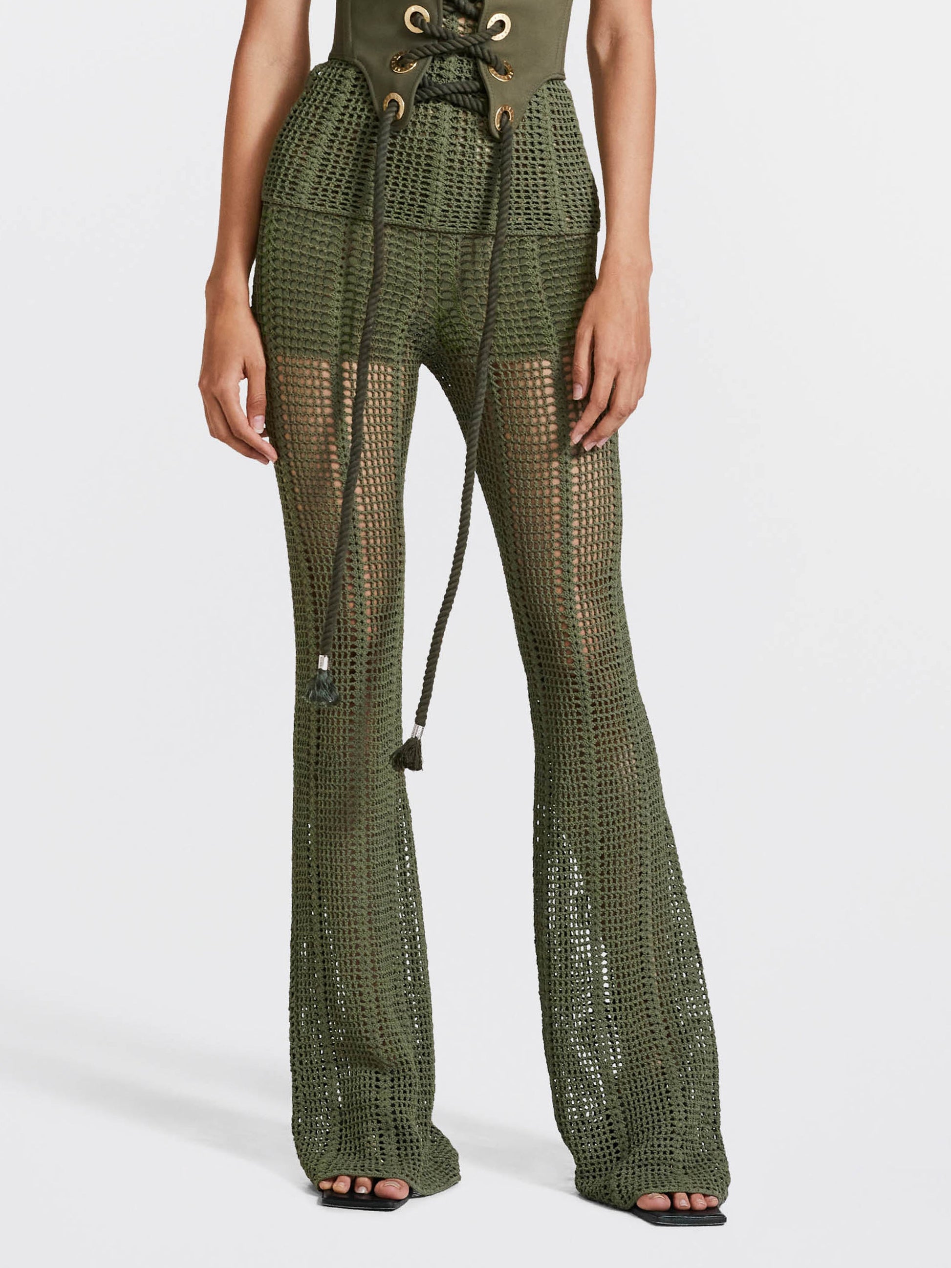 OPEN CROCHET PANT