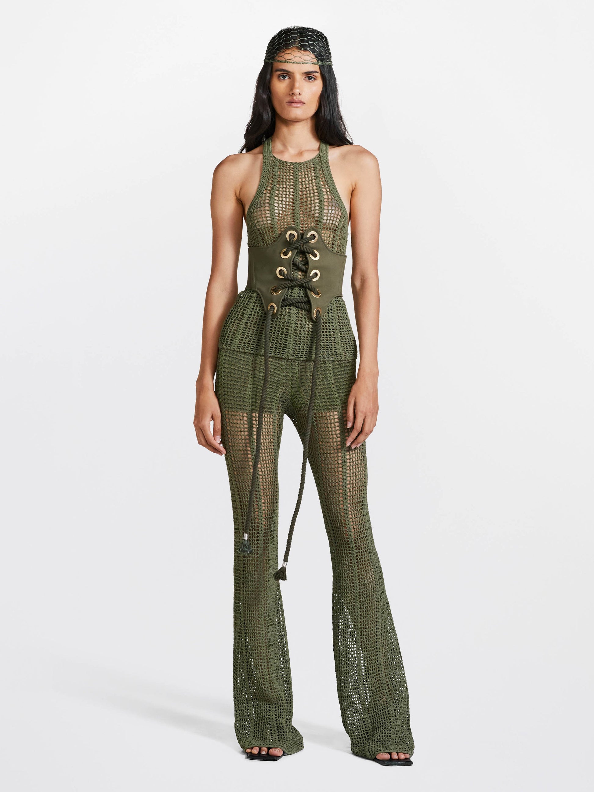 OPEN CROCHET PANT