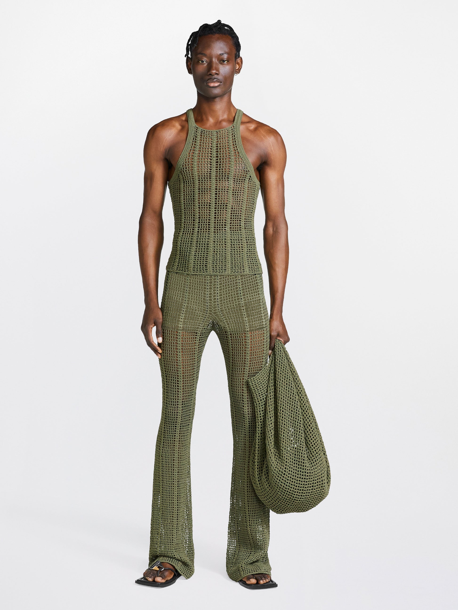 OPEN CROCHET PANT