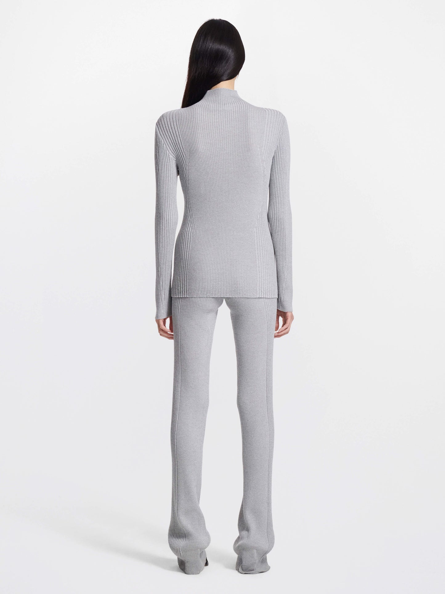 LIGHT REFLECTIVE RIB PANT