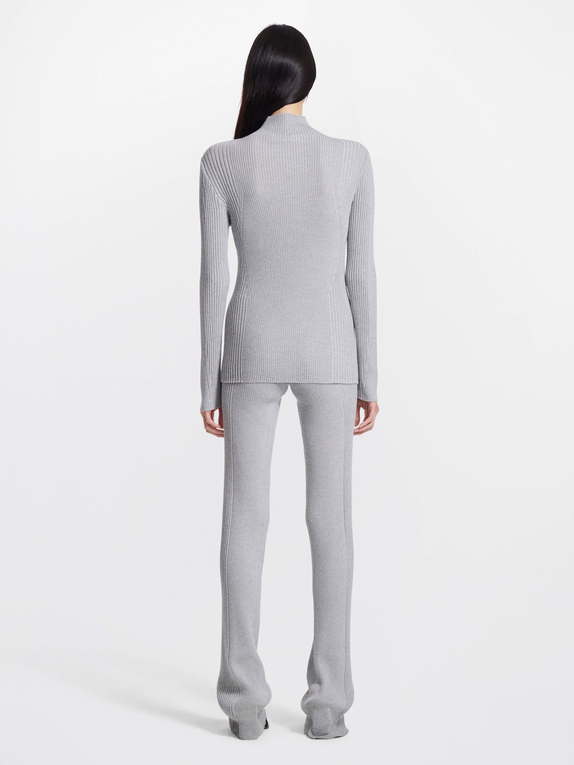 LIGHT REFLECTIVE RIB PANT