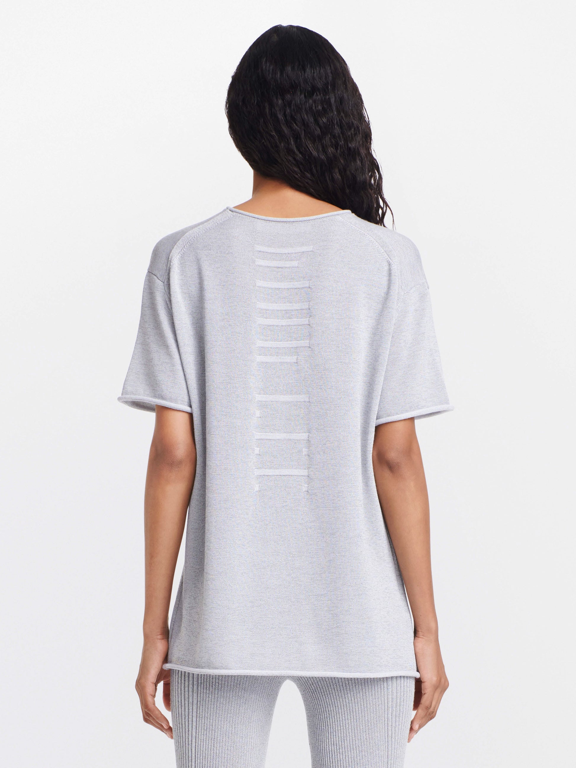 LIGHT REFLECTIVE LOGO TEE
