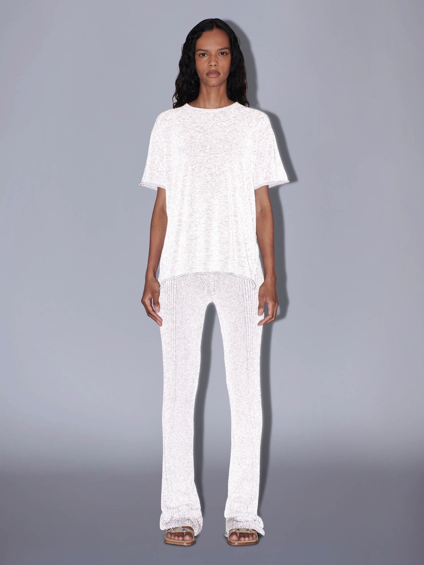 LIGHT REFLECTIVE LOGO TEE