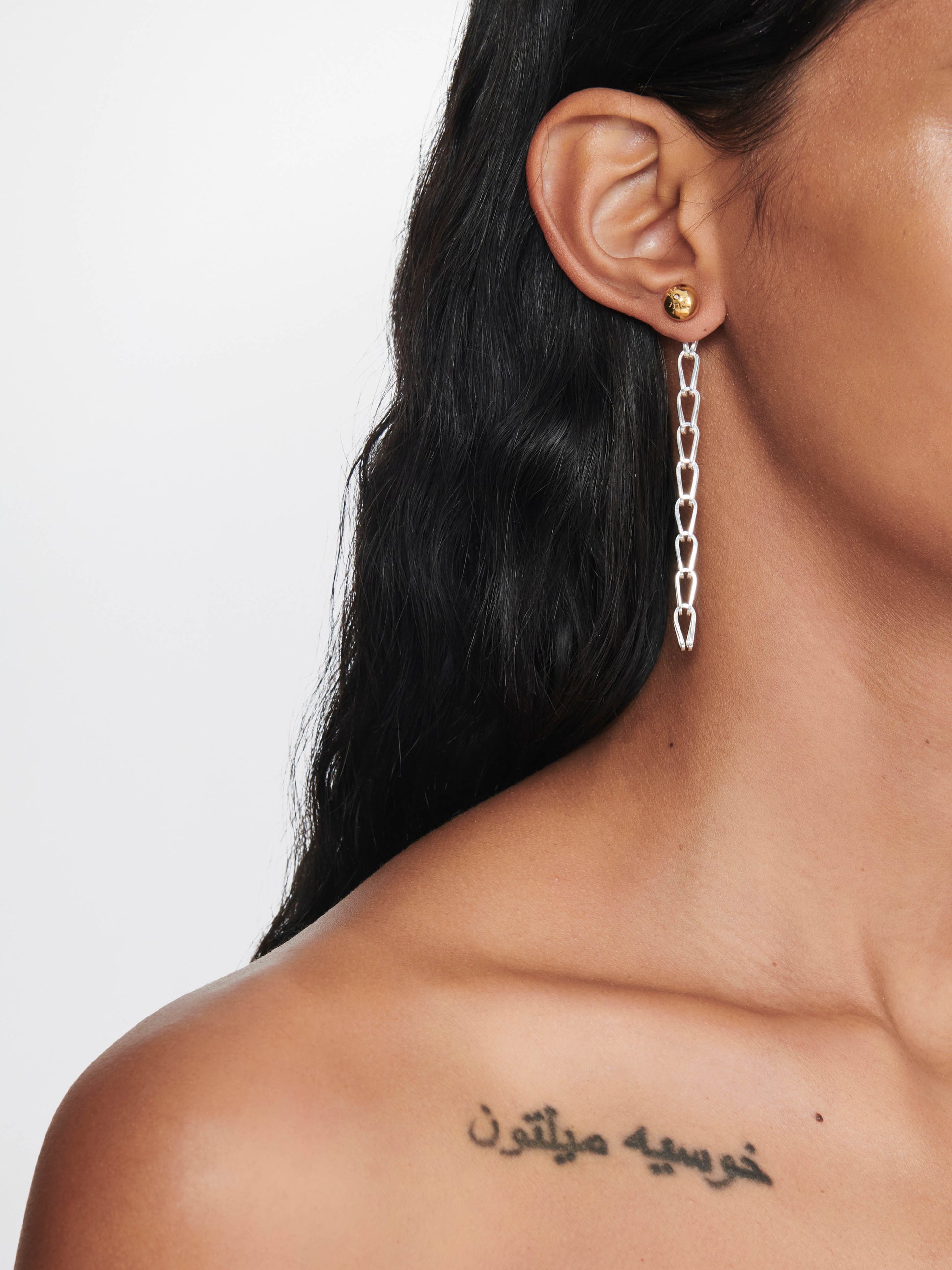 CAGE DROP EARRING